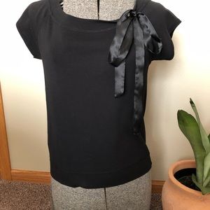 Willi Smith Black Top ~ Satin Ribbon